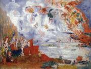 James Ensor The Tribulations of St.Anthony oil on canvas